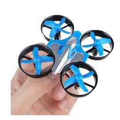 MINI DRONE QUADRICOTTERO TELECOMANDATO CON DITA MANO LUCI LED RGB GIOCO BAMBINI