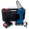 MINI ELETTROSEGA A DOPPIA BATTERIA 24V MOTOSEGA ELETTRICA TAGLIARAMI + VALIGIA
