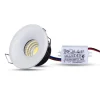 MINI FARETTO LED COB 3W DA INCASSO 40MM SPOT CON MOLLA LUCE CALDA O FREDDA