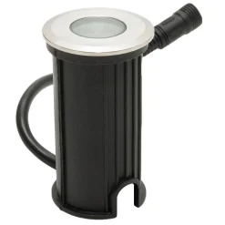 MINI FARETTO LED RGBW 24V CALPESTABILE INCASSO 40 MM SEGNAPASSI 3W RGB 4000K DMX