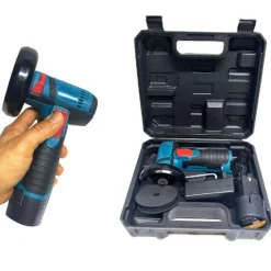 MINI FLEX SMERIGLIATRICE A DOPPIA BATTERIA LITIO 12V 1.5AH 76MM 19500RPM