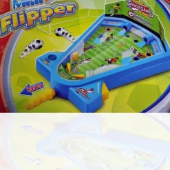MINI FLIPPER CALCIO GIOCO SPORTIVO 2 GIOCATORI FOOTBALL DAI 3 + ANNI