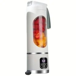 MINI FRULLATORE PORTATILE SPREMIAGRUMI ELETTRICO FRUTTA MIXER 450ML RICARICABILE USB