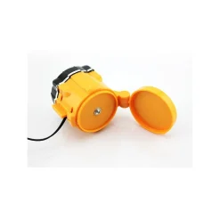 MINI LAMPADA TORCIA EMERGENZA 5 LED MAGNETICA 10W ACCENDISIGARI 12V AUTO