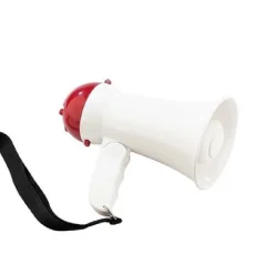 MINI MEGAFONO PORTATILE ALTOPARLANTE VOCALE MUSICALE DA VIAGGIO PORTATA 100 MT