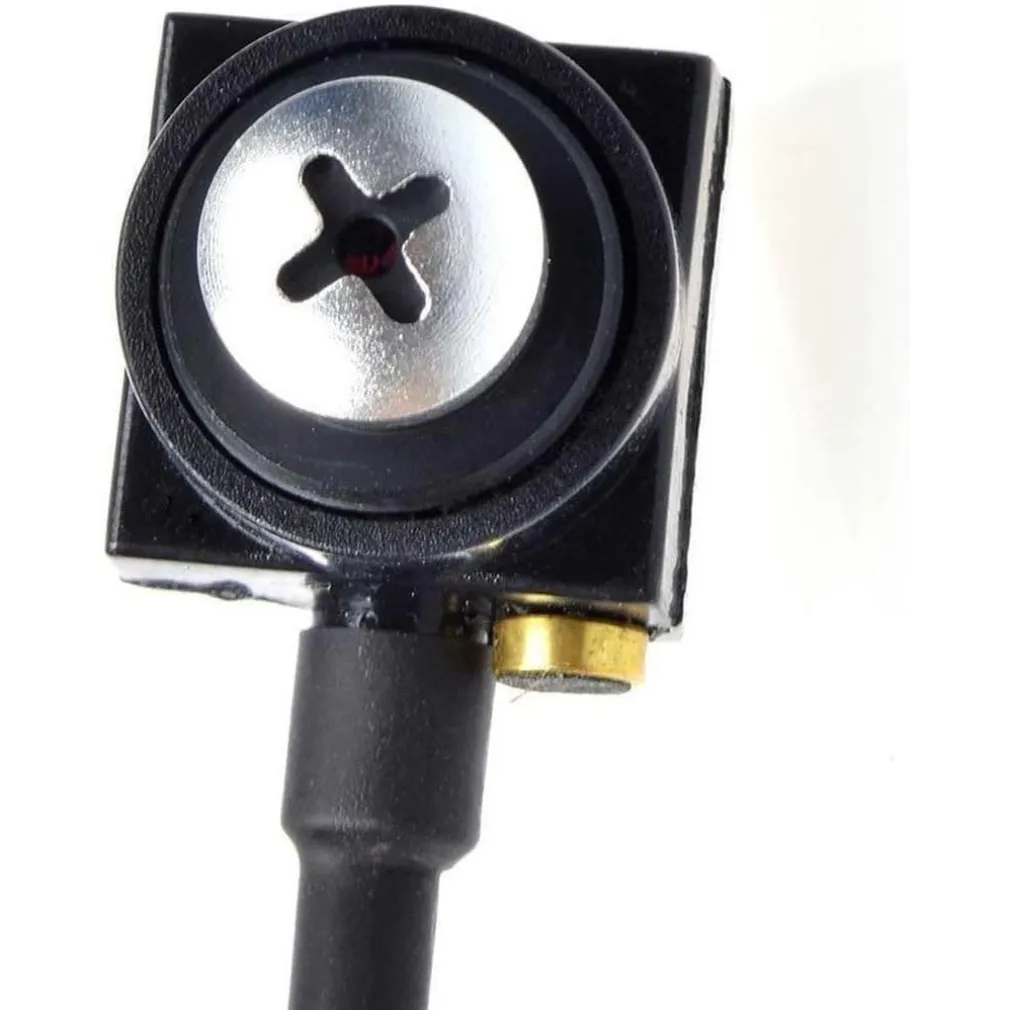 MINI MICRO TELECAMERA CAMERA CAM SPIA SPY A COLORI AUDIO CON MICROFONO VITE