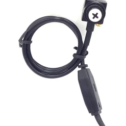 MINI MICRO TELECAMERA CAMERA CAM SPIA SPY A COLORI AUDIO CON MICROFONO VITE