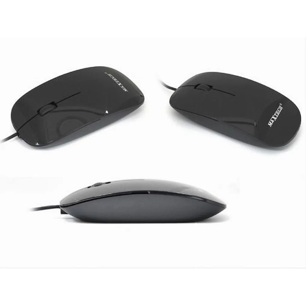 MINI MOUSE OTTICO USB 2.0 CON FILO PER COMPUTER NOTEBOOK PC PORTATILE MAXTECH M-Z009