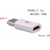 MINI OTG ADATTATORE CONVERTITORE DA TYPE-C PLUG A MICRO SWITCH ALLUMINIO