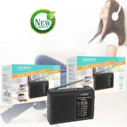 MINI RADIO FM PORTATILE TASCABILE BANDE AM FM RICEVITORE AUDIO MUSICA TX-8184