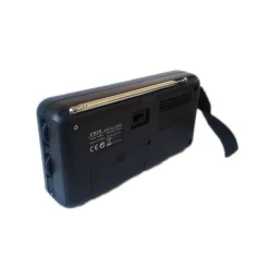 MINI RADIO PORTATILE RADIOLINA FM VINTAGE LETTORE MP3 USB MICROSD CMIK MK-609