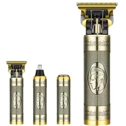 MINI RASOIO ELETTRICO PROFESSIONALE TAGLIA CAPELLI BARBA RICARICABILE USB 3IN1 TN-012