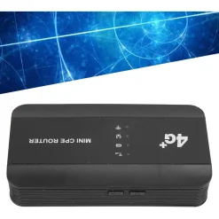 MINI ROUTER CPE ETHERNET 4G LTE WIFI 6 300MBPS RJ45 SLOT SCHEDA SIM TIPO C PORTATILE