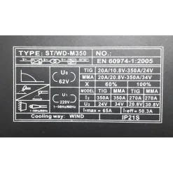 MINI SALDATRICE AD ELETTRODO ELETTRICA INVERTER ELETTRODO 1.6 /3.2MM 350A M350