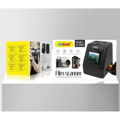 MINI SCANNER DIGITALE PER PELLICOLE DIAPOSITIVE NEGATIVI FILM PORTATILE Q-SMR1