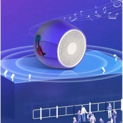 MINI SPEAKER WIRELESS Q-YX9C ALTOPARLANTE BLUETOOTH 5.0 PORTATILE SENZA FILI 3W