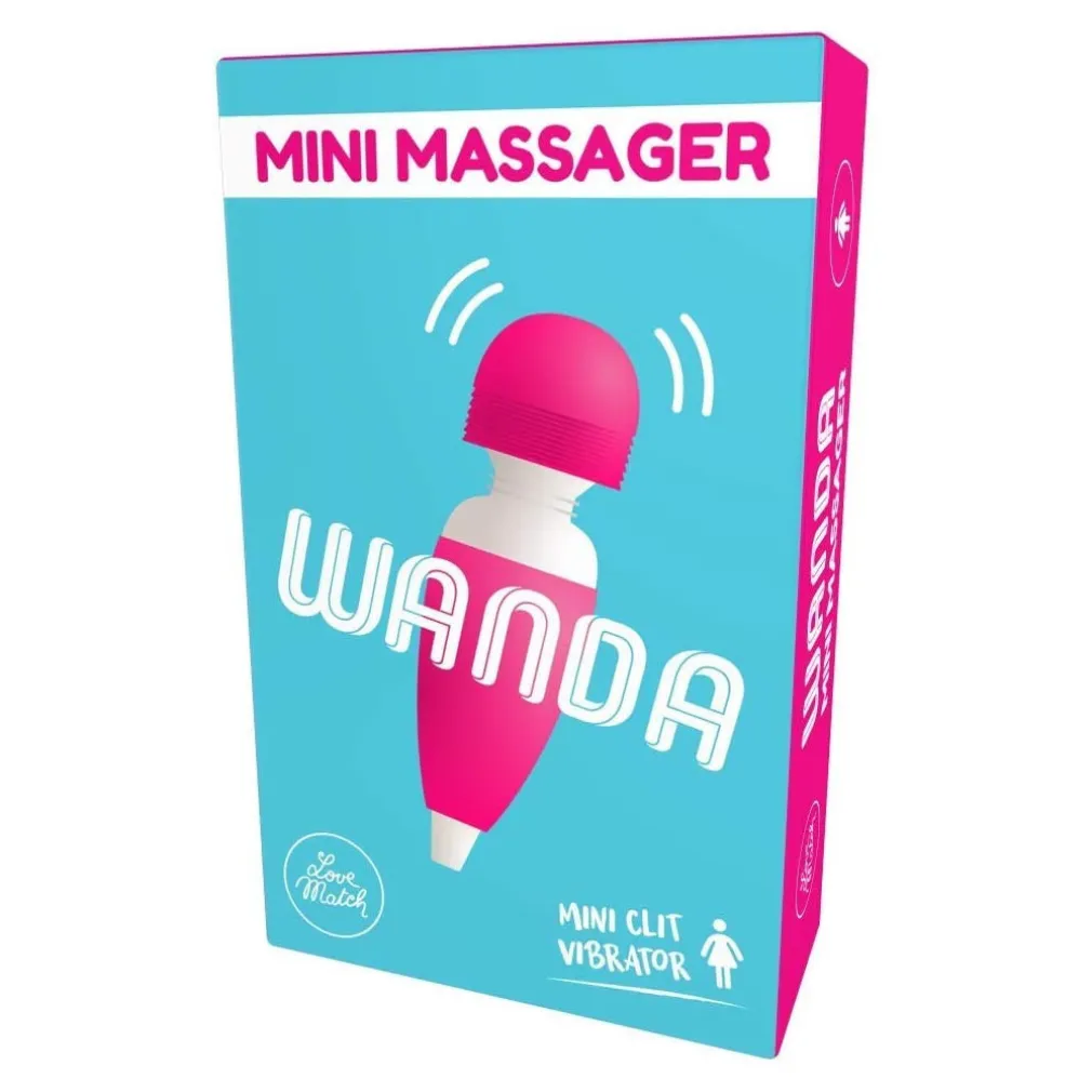 MINI STIMOLATORE VIBRATORE CLITORIDEO LOVE MATCH WANDA SEX HOT TOY DONNA PIACERE