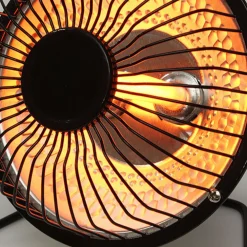 MINI STUFA ALOGENA ELETTRICA RISCALDAMENTO DA SCRIVANIA 200W ECO CLASS