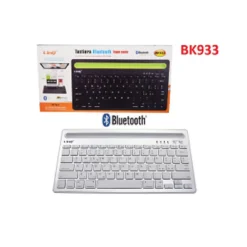 MINI TASTIERA BLUETOOTH DOPPIO CANALE CON BASE PER TABLET SMARTPHONE IPAD BK933