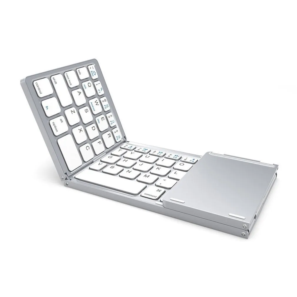 MINI TASTIERA BLUETOOTH PIEGHEVOLE WIRELESS IOS/ANDROID/WINDOWS TOUCHPAD