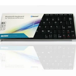 MINI TASTIERA BLUETOOTH QWERTY PER SMARTPHONE PS4 TABLET PC CELLULARE SAMSUNG