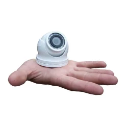 MINI TELECAMERA DOME AHD VIDEOSORVEGLIANZA FULL HD 1080P 3.6MM 12LED VIDEO 1.3MP