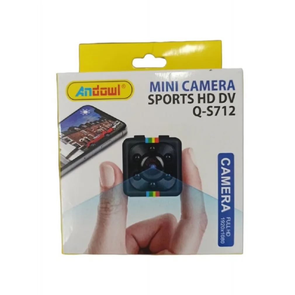MINI TELECAMERA SICUREZZA HD RICARICABILE COMPATTO RILEVAMENTO MOVIMENTO Q-S712