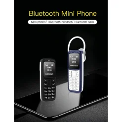 MINI TELEFONO CELLULARE TASCABILE AURICOLARE BM30 BLUETOOTH WIRELESS SIM TF