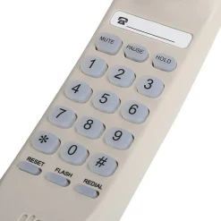 MINI TELEFONO FISSO CON FILO LINEA FISSA CLASSICO DA PARETE UFFICIO FAMIGLIA