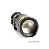 MINI TORCIA A LUCE BIANCA 500 W 800 LUMES RICARICABILE RESISTENTE CON GANCIO