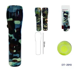 MINI TORCIA LED ELETTRICA COB TASCABILE PORTATILE 120MM FANTASIA MIMETICA DT-2010