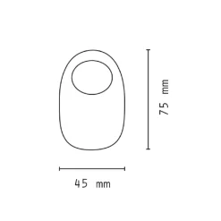 MINI TORCIA PORTACHIAVI LED COB TASCABILE CON APRIBOTTIGLIA VARI COLORI DT-2174