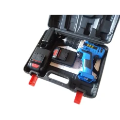 MINI TRAPANO AVVITATORE 21VOLT DOPPIA BATTERIA CARICABATTERIA VALIGETTA LUCE LED