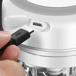 MINI TRITURATORE A BATTERIE PER AGLIO ZENZERO PEPERONCINO RICARICABILE USB 250ML