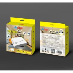 MINI UPS ALIMENTATORE PORTATILE BATTERIA RICARICABILE Q-A212 17 W BACKUP ROUTER