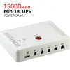 MINI UPS PORTATILE RICARICABILE Q-UP600 15000MAH PER MODEM INTERNET ROUTER CCTV