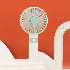 MINI VENTILATORE PORTATILE RICARICABILE USB CASA CAMPEGGIO A MANO TAVOLO XC-5226