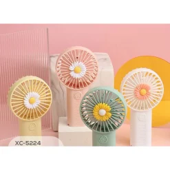 MINI VENTILATORE RICARICABILE USB PORTATILE MARGHERITA VIAGGIO CAMPEGGIO XC-5224