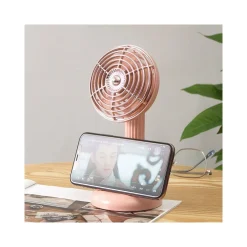 MINI VENTILATORE RICARICABILE USB PORTATILE PIEGHEVOLE PER CASA UFFICIO ESTATE