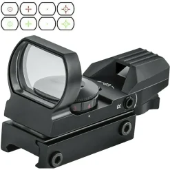 MIRINO OLOGRAFICO DI PRECISIONE PER FUCILE OTTICA CON RETICOLO ROSSO E VERDE
