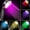 MISCELATORE BRACCIO DOCCIA MULTICOLOR A LED 7 COLORI CROMOTERAPIA SOFFIONE