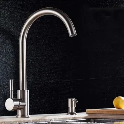 MISCELATORE RUBINETTO ESY_52812 LAVELLO CANNA ALTA MONOCOMANDO RUBINETTERIA