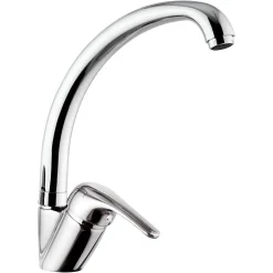 MISCELATORE RUBINETTO MONOCOMANDO LAVABO LAVELLO CUCINA CANNA ALTA MODERNO