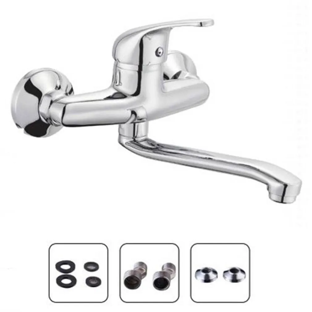 MISCELATORE RUBINETTO MONOCOMANDO LAVELLO CUCINA CANNA ALTA CROMATO MURO 69139