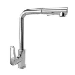 MISCELATORE RUBINETTO MONOCOMANDO DOCCETTA ESTRAIBILE PER LAVELLO CUCINA 79569