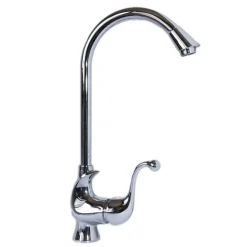 MISCELATORE RUBINETTO MONOCOMANDO X LAVELLO CUCINA CANNA ALTA SAGOMATO MODERNO