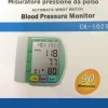MISURATORE DI PRESSIONE DA POLSO DIGITALE AUTOMATICO DA VIAGGIO SFIGMOMANOMETRO