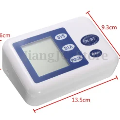 MISURATORE PRESSIONE AUTOMATICO DIGITALE SFIGMOMANOMETRO BATTITO CARDIACO
