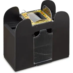 MIXER AUTOMATICO DI CARTE FINO A 6 MAZZI DA POKER A BATTERIA SOLO CARTE STANDARD