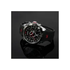 MODA CURREN 8166 DA UOMINI ANALOGICO TONDO IN SILICONE OROLOGIO DI LUSSO